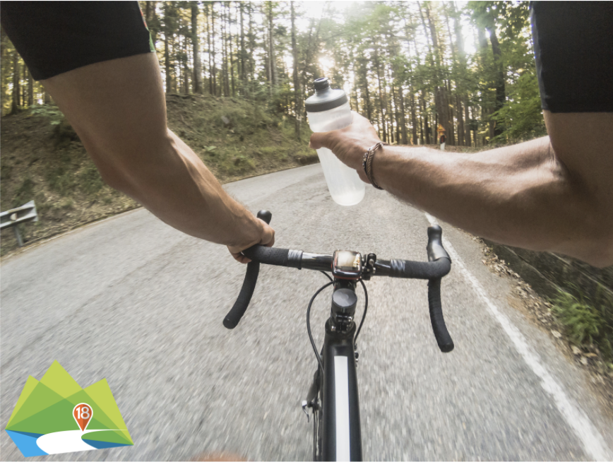 Drinking on the Bike